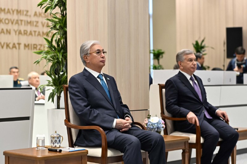 Главы государств Казахстана и Узбекистана посетили Ситуационный центр в Бухаре