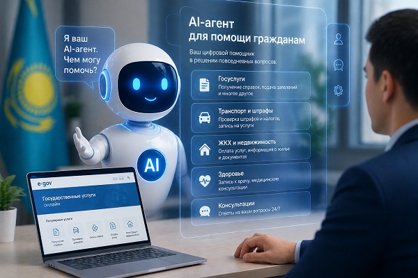 В Казахстане запустят 50 AI-агентов для помощи гражданам
