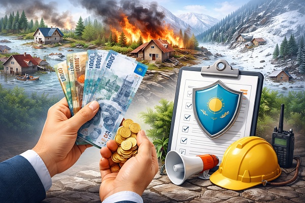 Правила возмещения ущерба при ЧС природного характера утвердили в Казахстане