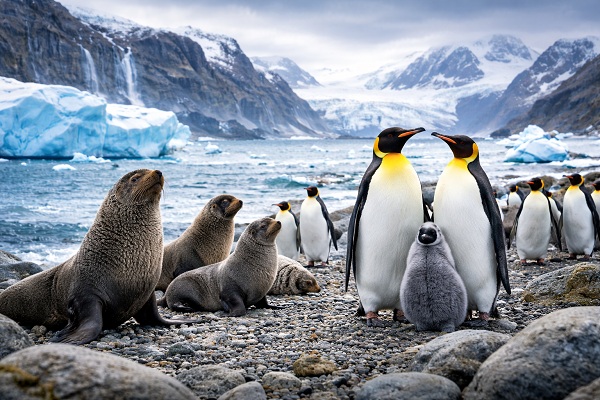 Климатический кризис угрожает популяциям пингвинов и морских котиков