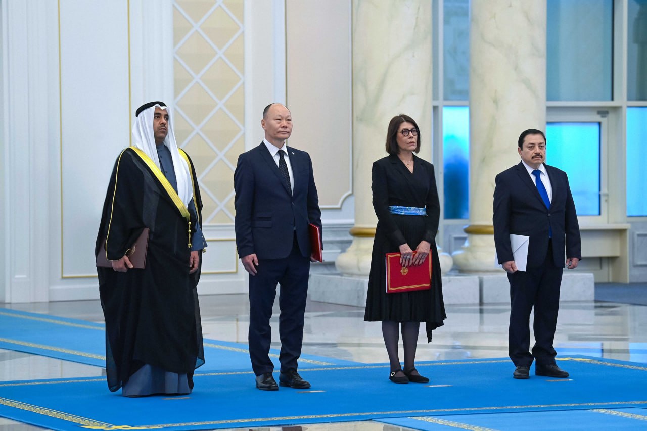 Послы четырёх стран вручили грамоты Токаеву