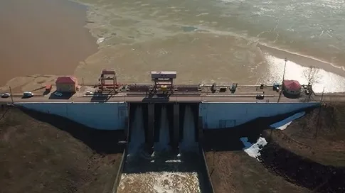 На севере Казахстана крупные водохранилища наполнены на 100%