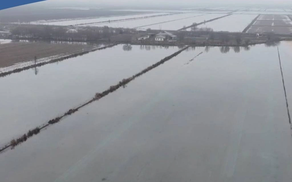 В Туркестанской области 400 млн кубометров воды было подано для промывки почвы