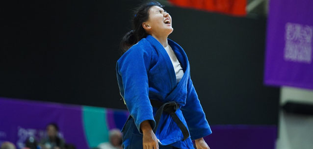 Аруна Жангельдина принесла Казахстану пятую медаль чемпионата Азии по дзюдо