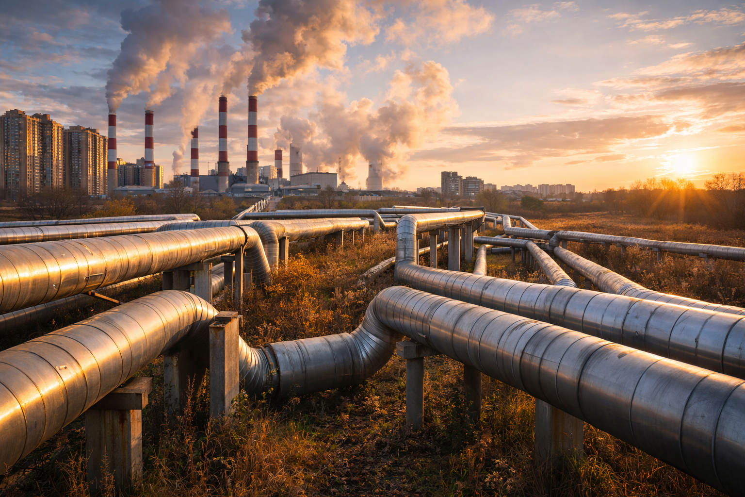 В Алматы опубликовали график испытания теплосетей по всем районам