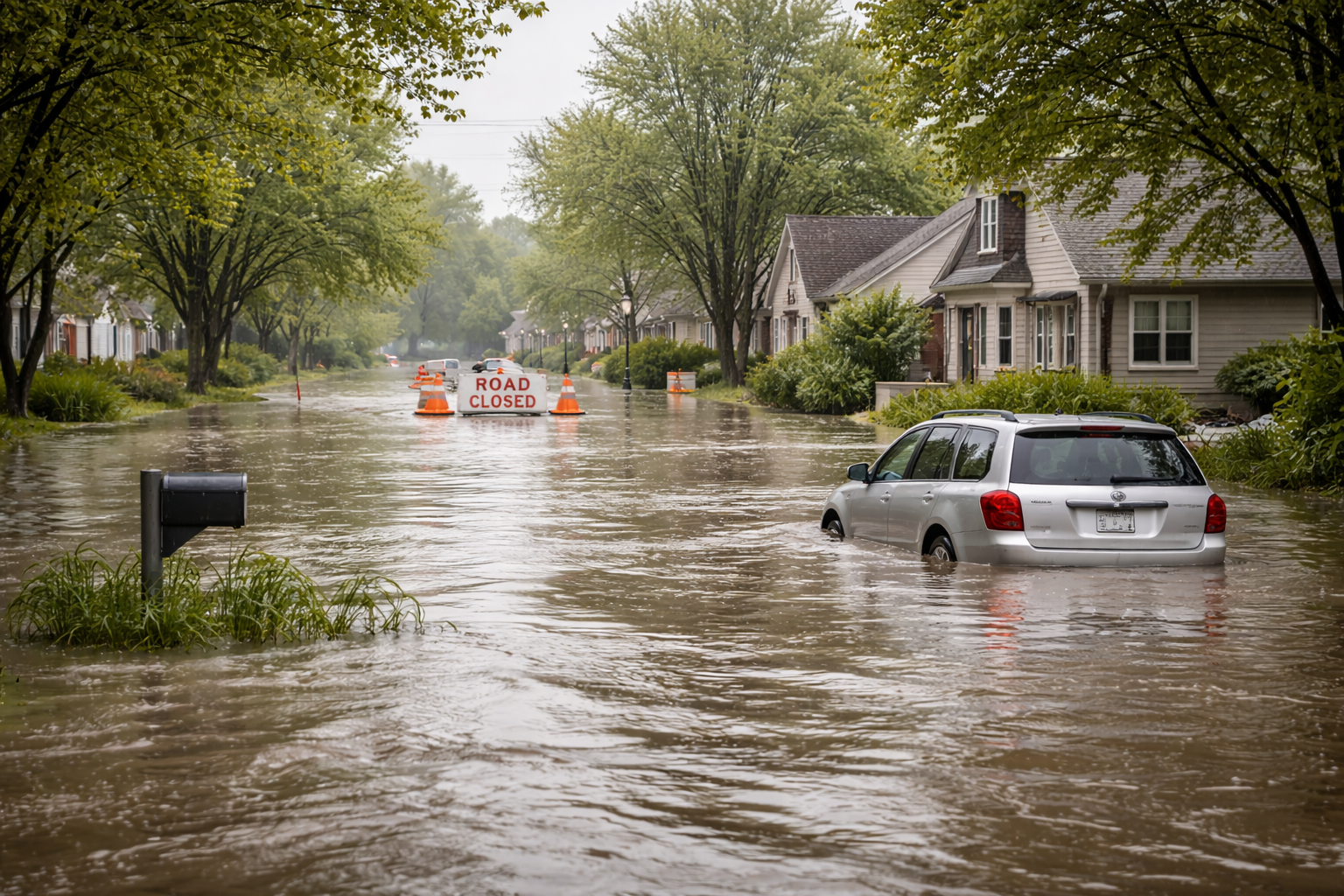 В СКО проходит вторая волна весеннего паводка