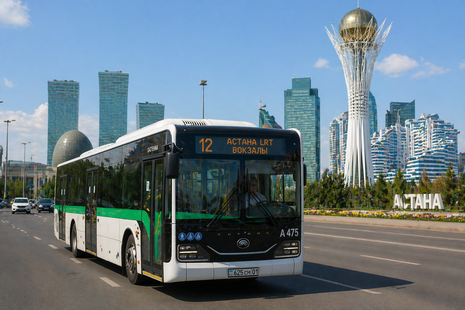 Некоторые автобусы изменят схемы движения в Астане