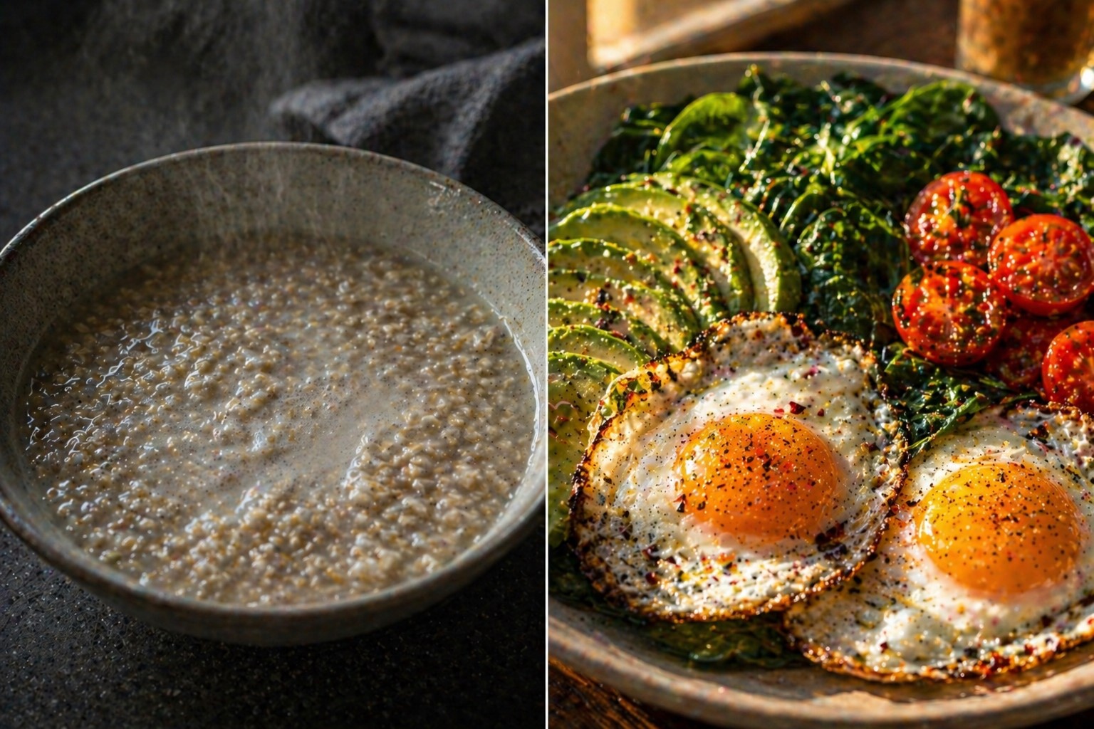 Каша против  яичницы: что лучше съесть на завтрак