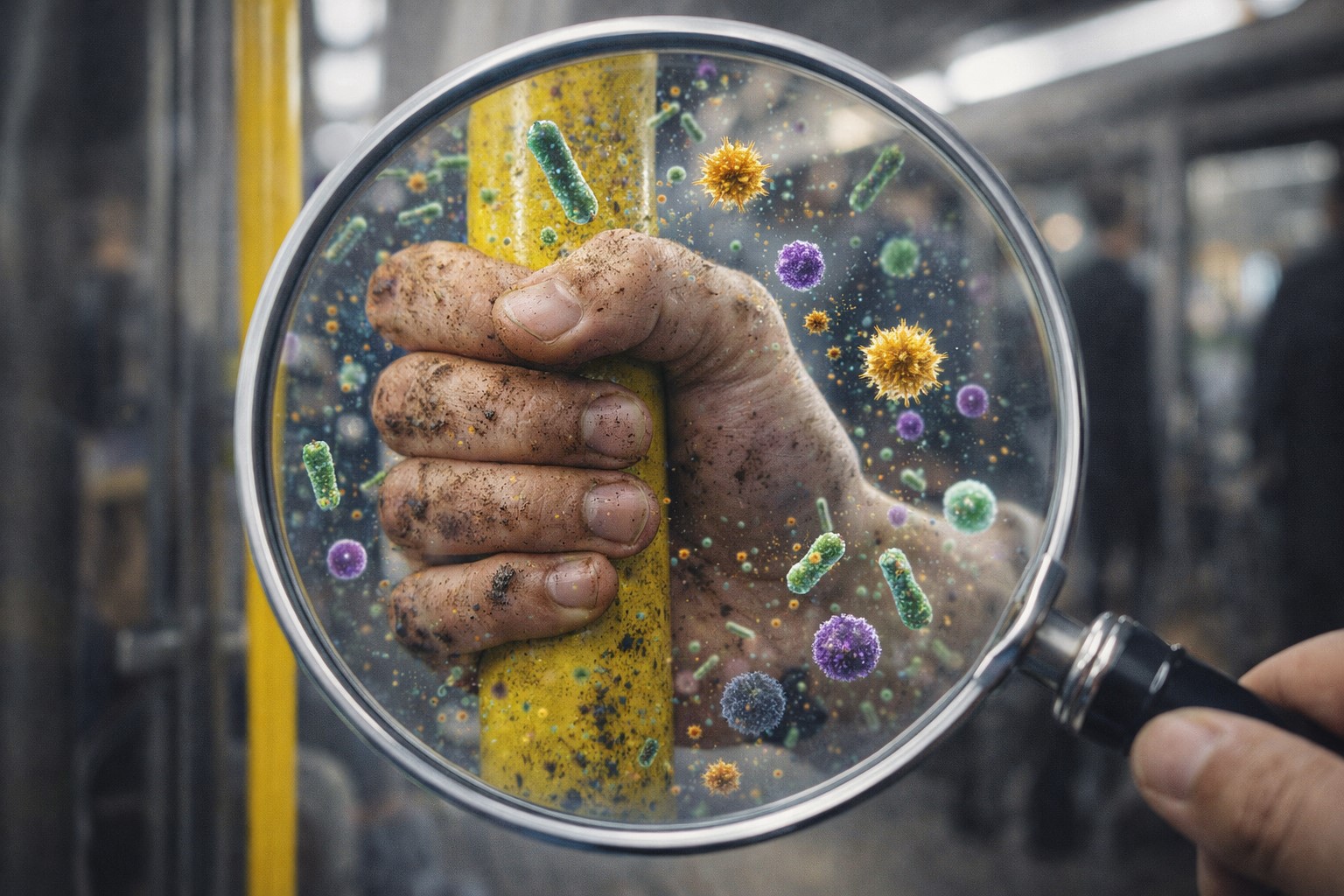 Какие инфекции можно подхватить в метро и в офисе