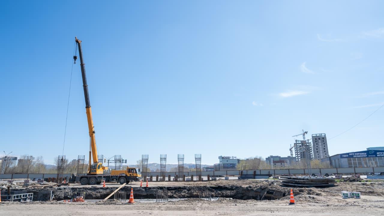 Двухуровневую развязку строят в Усть-Каменогорске