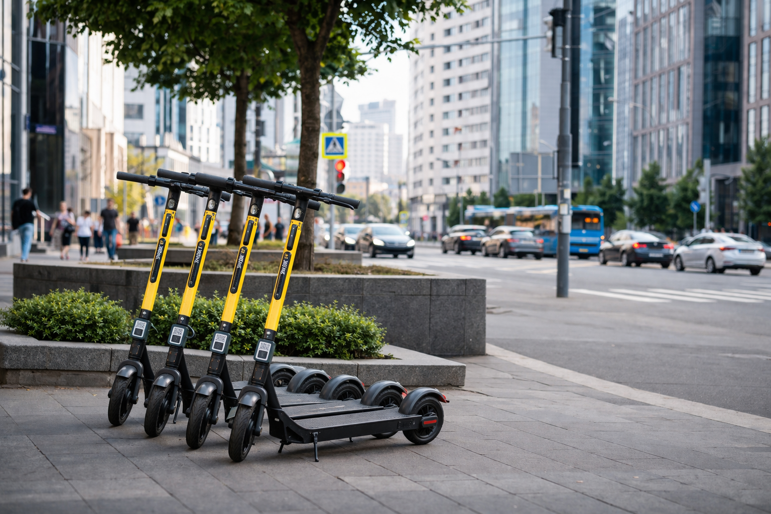 Почти половину всех самокатов увезли на штрафстоянки в Алматы