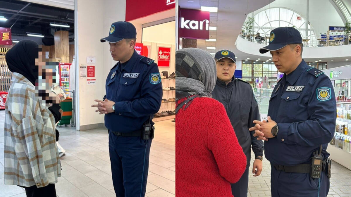 В ЗКО полиция напомнила о запрете ношения одежды, препятствующей идентификации личности