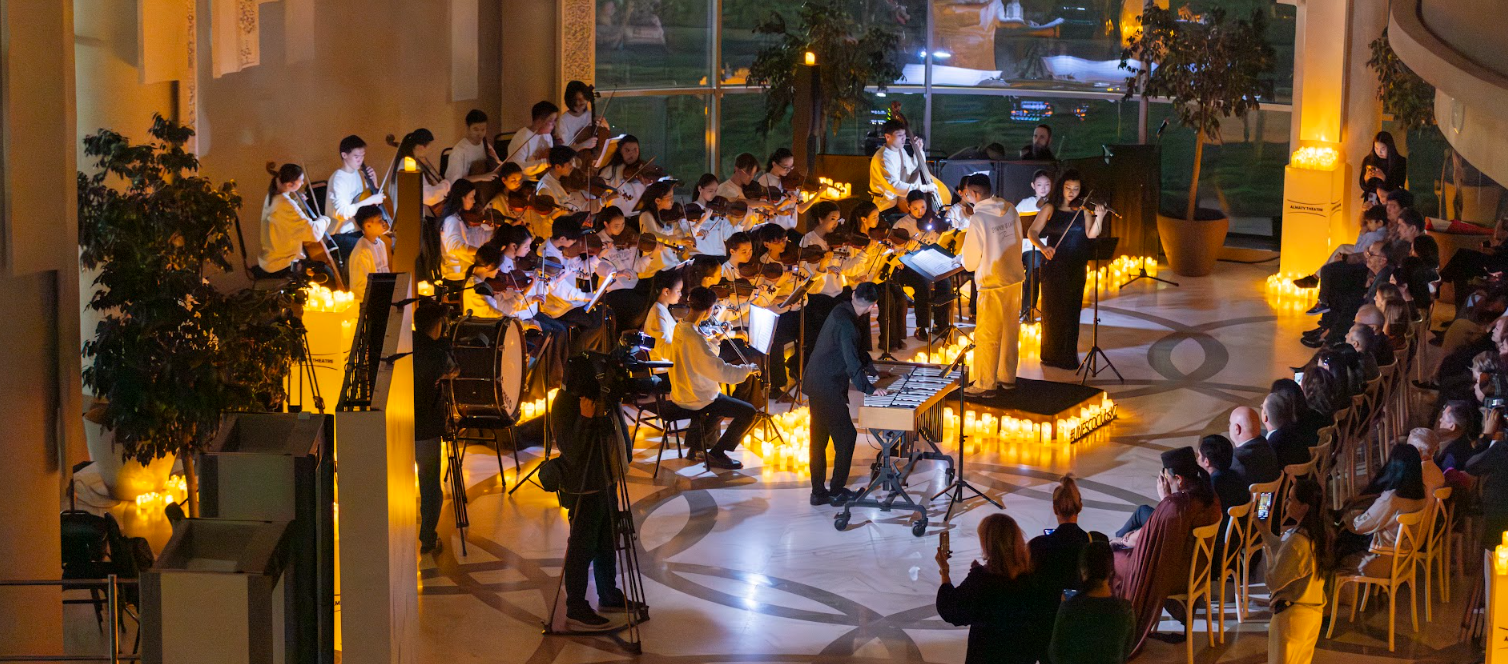 В Алматы состоялся запуск TURAQTYJOL7.0 в рамках часа Земли через концерт “Symphony of Earth”