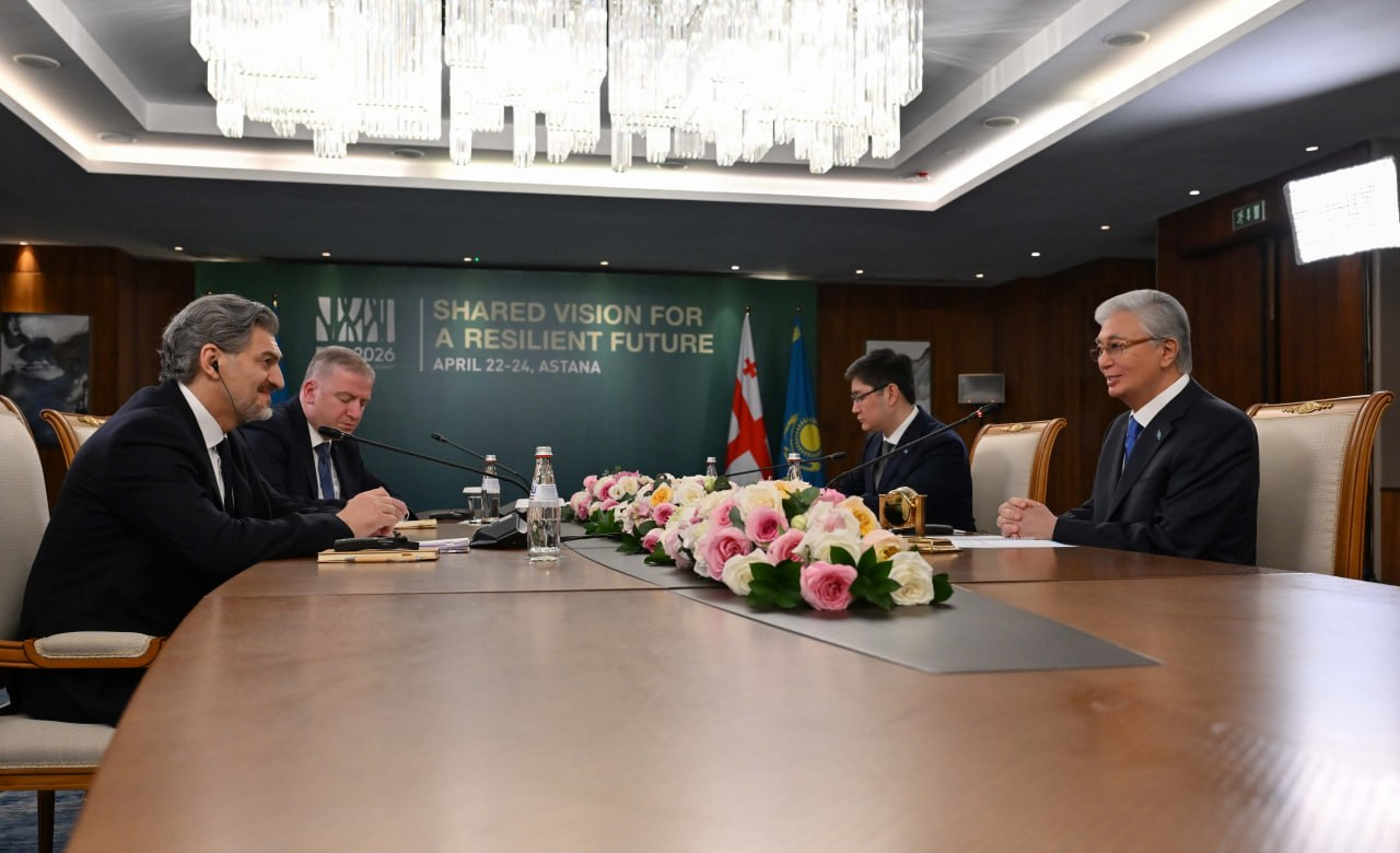 Токаев провёл встречу с президентом Грузии