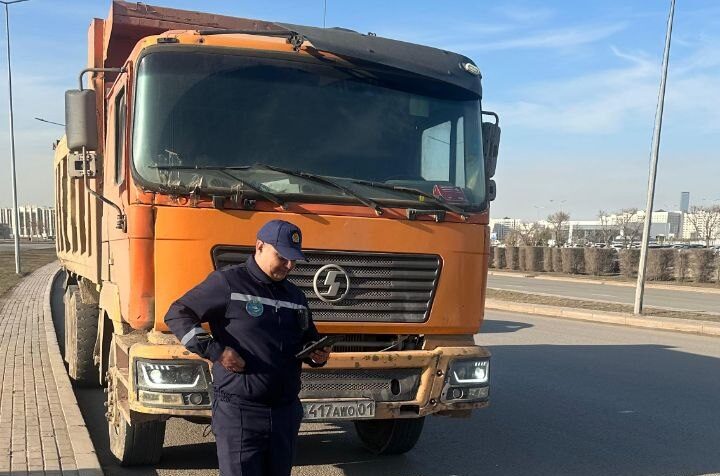 В Астане усилили контроль за въезжающими автомобилями