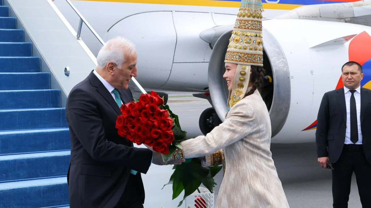В столицу прибыл президент Армении