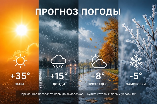 Жара, дожди, заморозки: какой будет погода 16 мая в Казахстане
