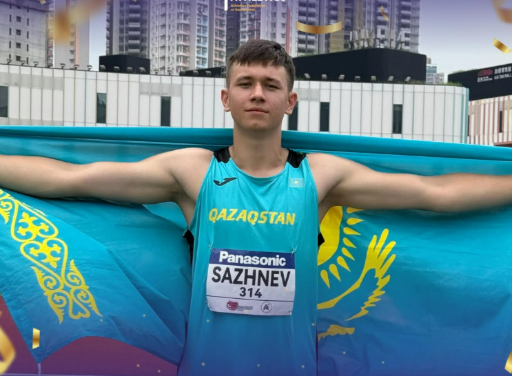Казахстанец Сажнев стал чемпионом Азии по лёгкой атлетике в Гонконге