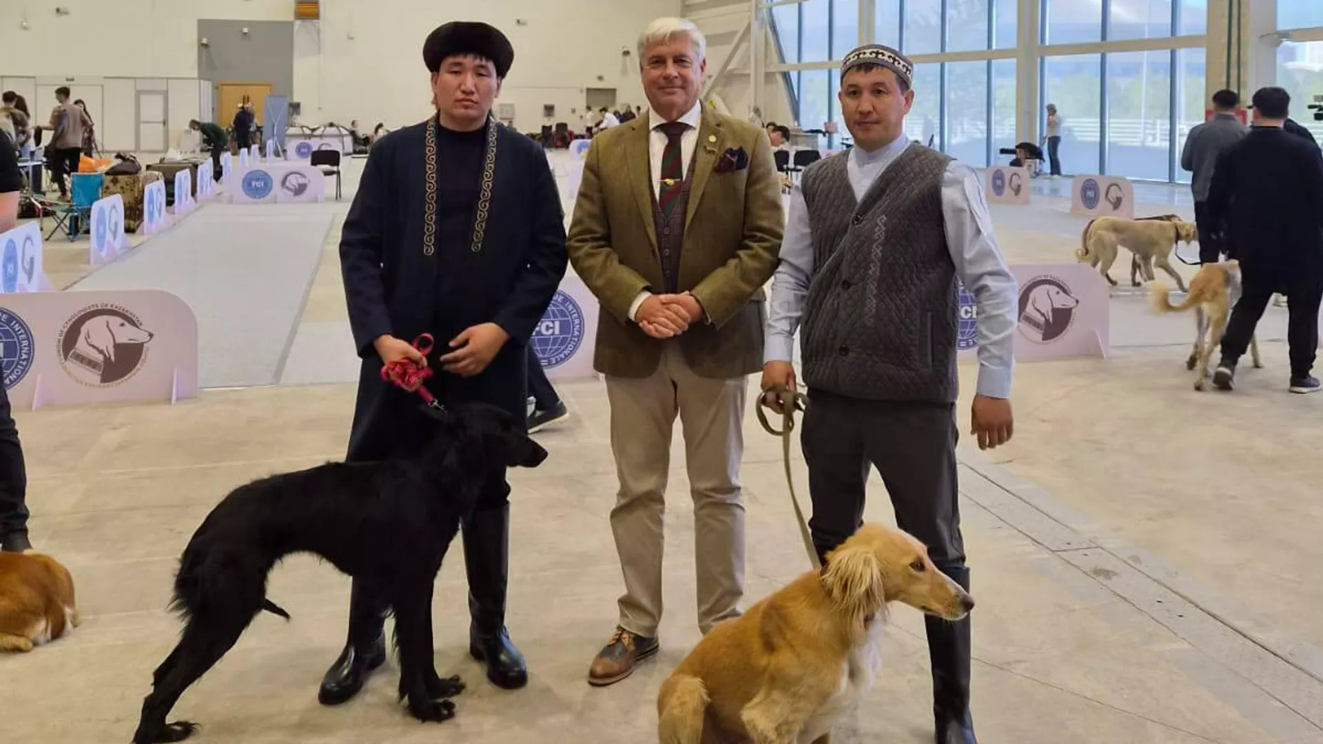 В Астане прошла монопородная выставка казахской тазы