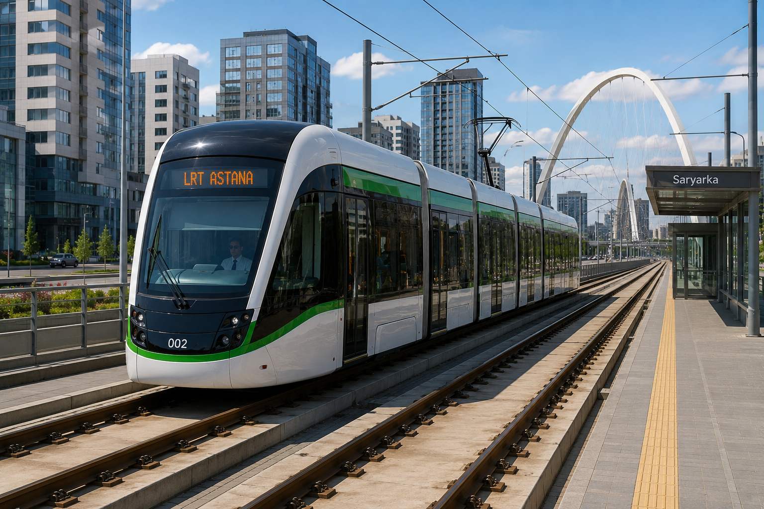 Опубликована карта остановок LRT в столице