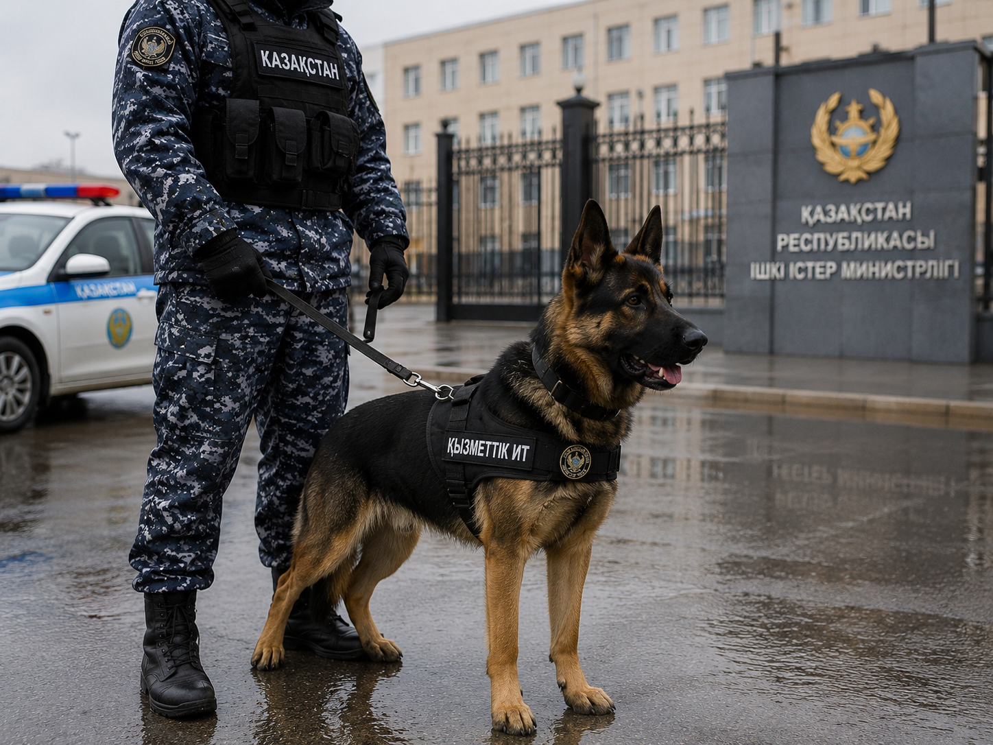 Служебная собака помогла предотвратить доставку запрещённых веществ в колонию Атырау