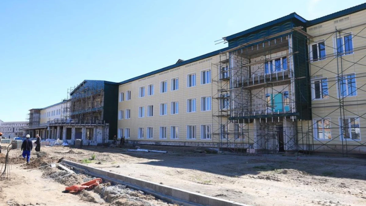 В Актобе строят реабилитационный центр с бассейном