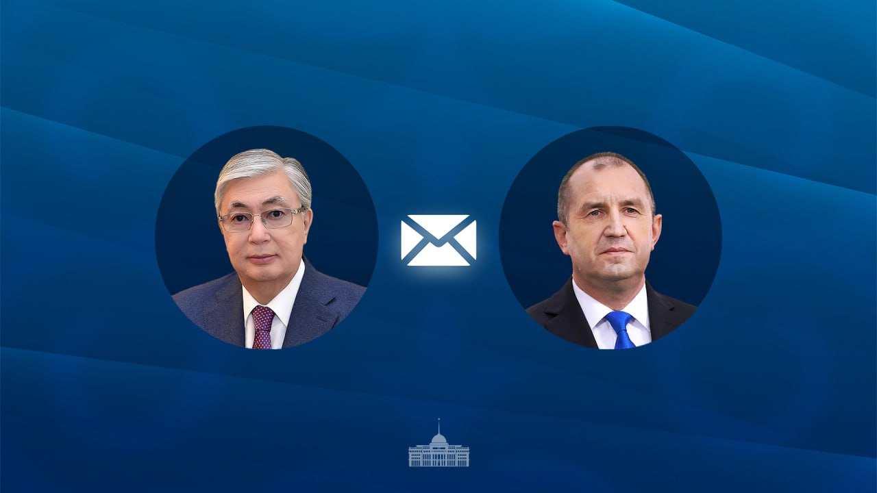 Токаев отправил  телеграмму Румену Радеву