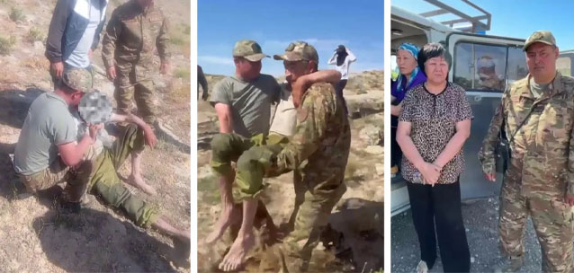 Спасатели МЧС нашли пропавшего пастуха в Жамбылской области