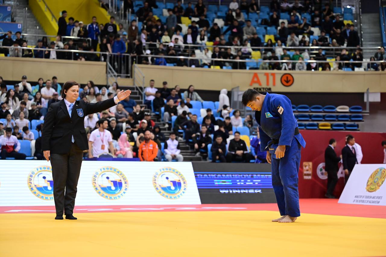 Два дзюдоиста из Казахстана вышли в финал Grand Slam  в Астане