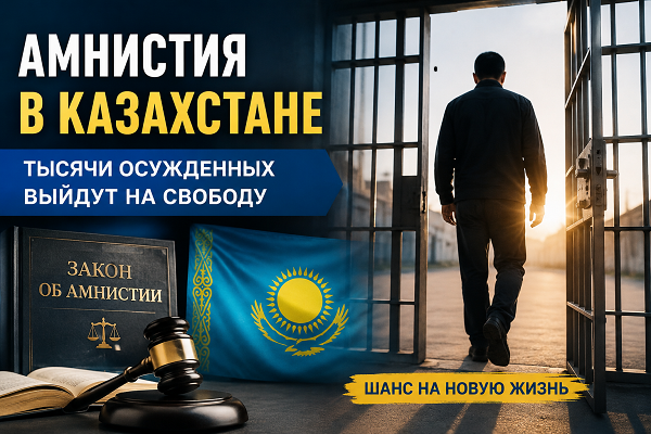 Амнистия в Казахстане: сколько человек смогут выйти на свободу