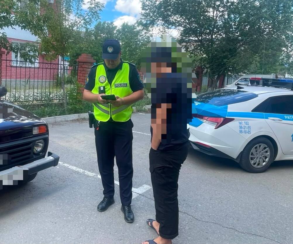 В Атырау водитель привлечен к ответственности за опасный дрифт