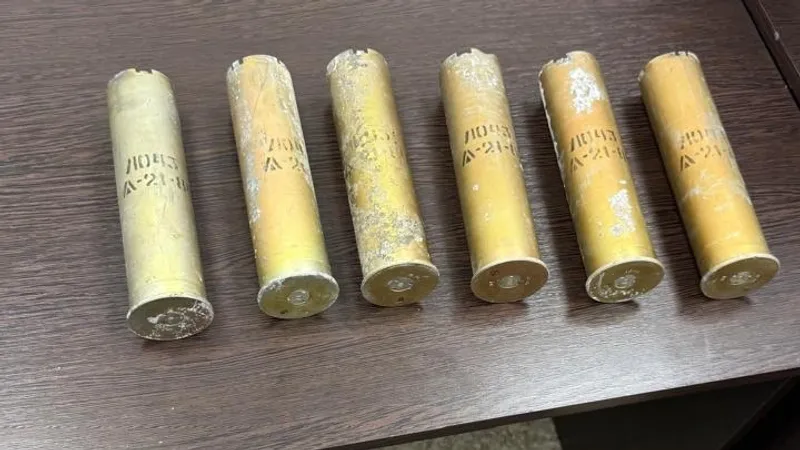 Житель Актюбинской области нашел у себя в сарае артиллерийские снаряды