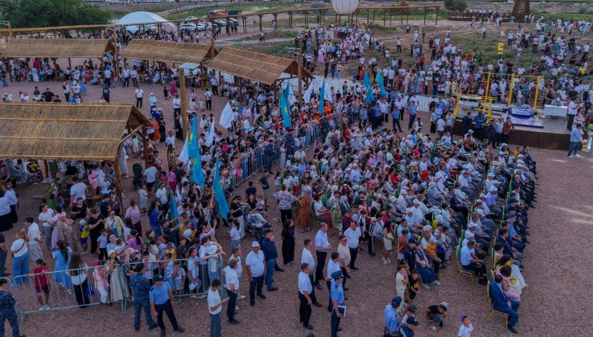Уникальный экопарк по поручения президента открыли в Туркестанской области