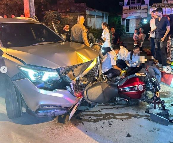 Казахстанка устроила серию ДТП и погоню с полицией на Пхукете
