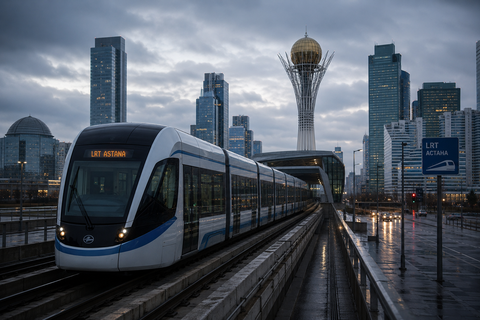 В Астане переименуют LRT