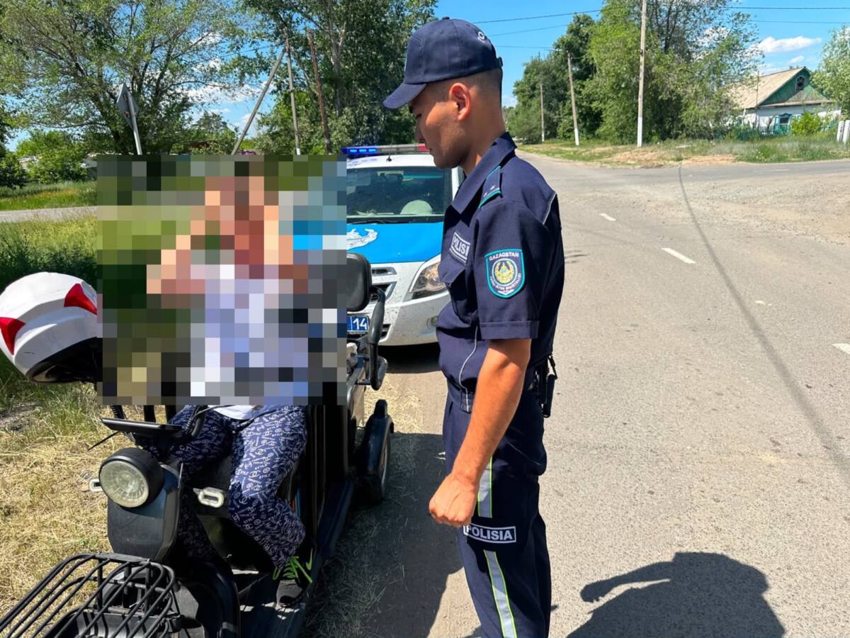 В Павлодарской области полицейские выявили несовершеннолетнего мотоциклиста