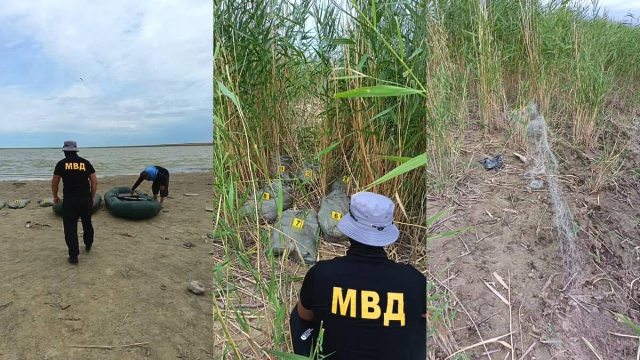 Шесть человек задержаны за незаконную рыбалку в заказнике в Актюбинской области