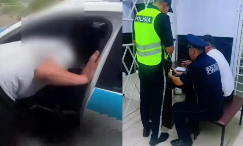 Водителя из Атырау привлекли к ответственности за фейковую озвучку видео с полицейским