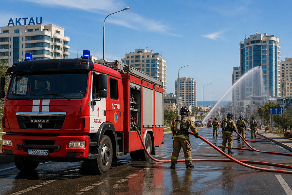 В Актау пройдут пожарно-тактические учения