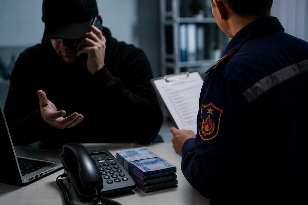 В Карагандинской области задержали лжесотрудника МЧС