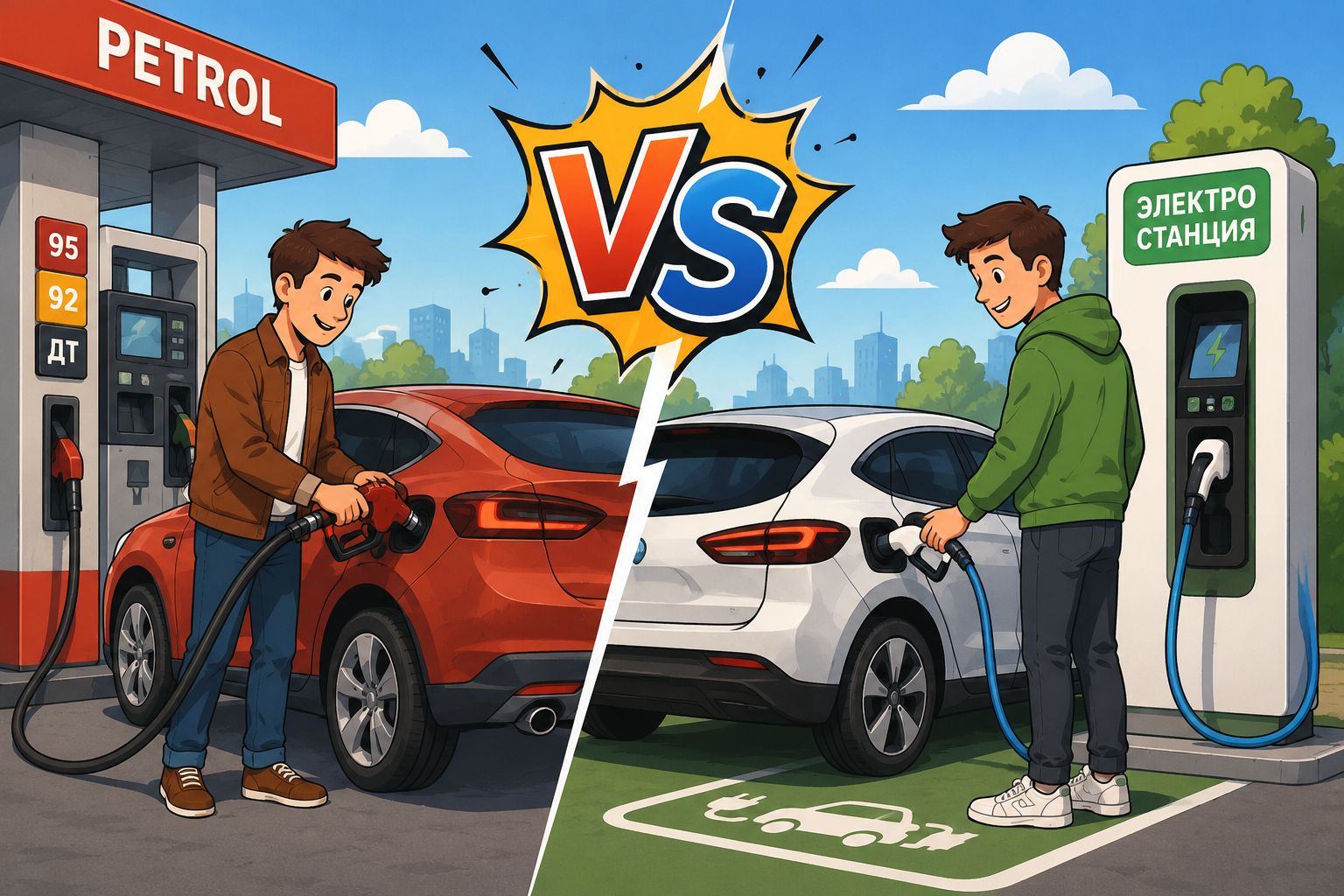 Что выгоднее в Казахстане: бензиновый автомобиль или электрокар?