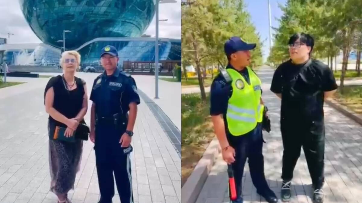 Иностранным гостям помогла туристическая полиция в столице