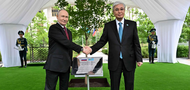Касым-Жомарт Токаев посетит Россию по приглашению Владимира Путина
