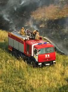 Три очага пожара продолжают тушить в области Абай
