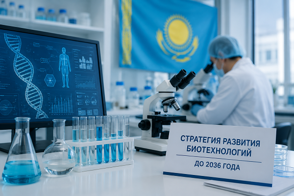 Казахстан разработает стратегию развития биотехнологий до 2036 года