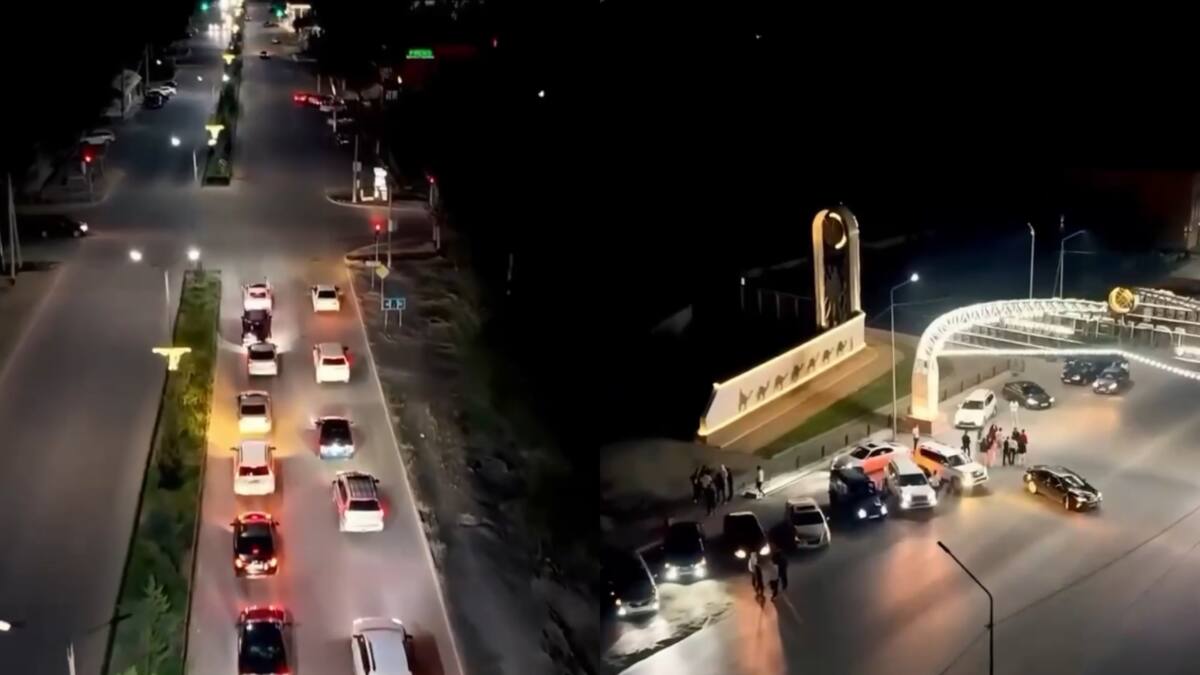 В Жетысуской области участников свадебного кортежа привлекли к ответственности за нарушения ПДД