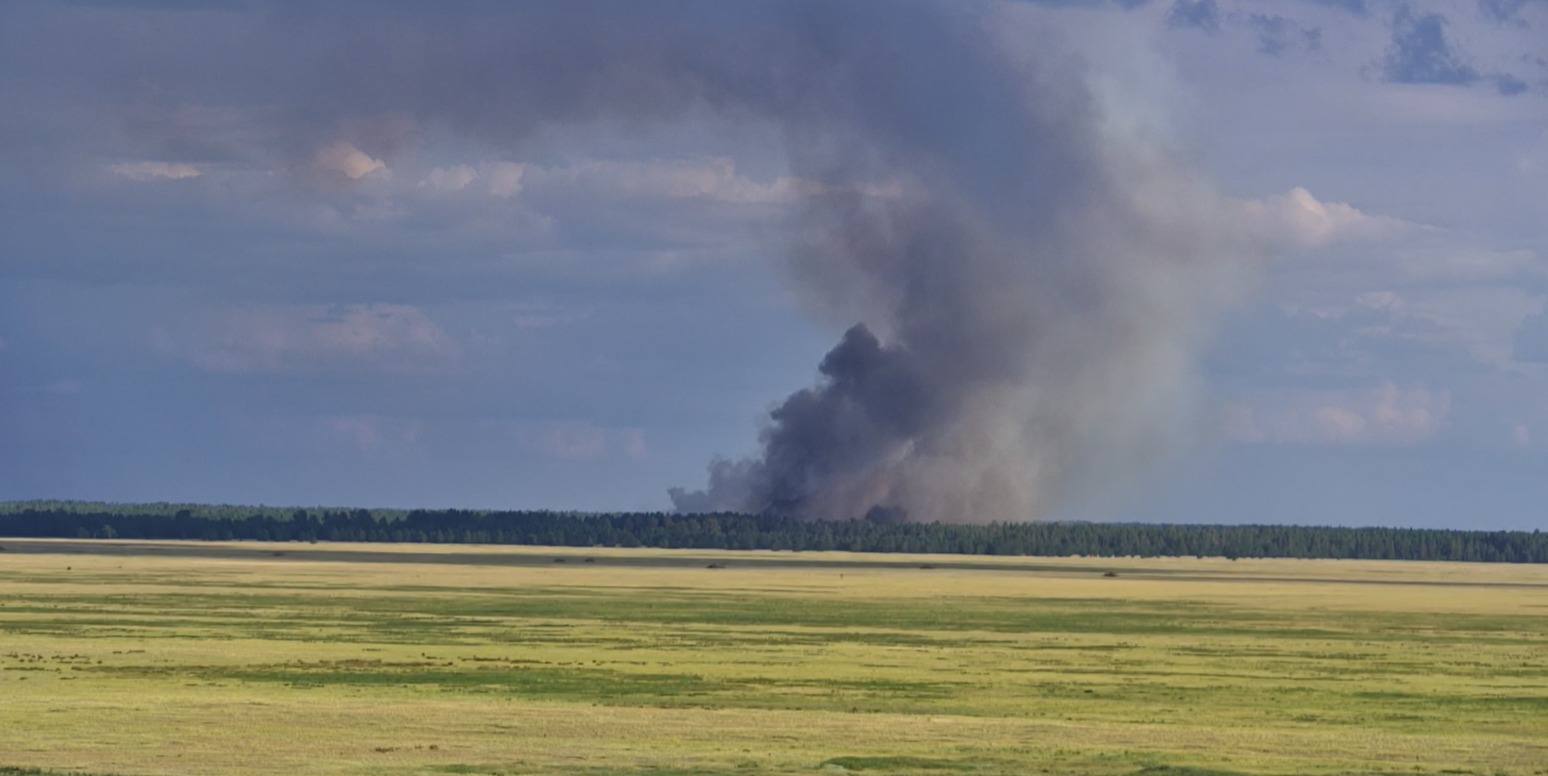 Семь лесных пожаров зарегистрировали в Казахстане