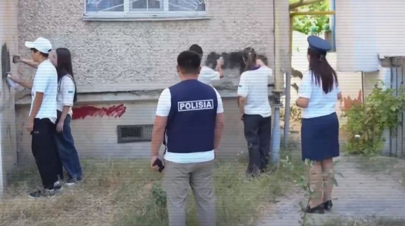 Полиция усилила контроль за незаконными граффити