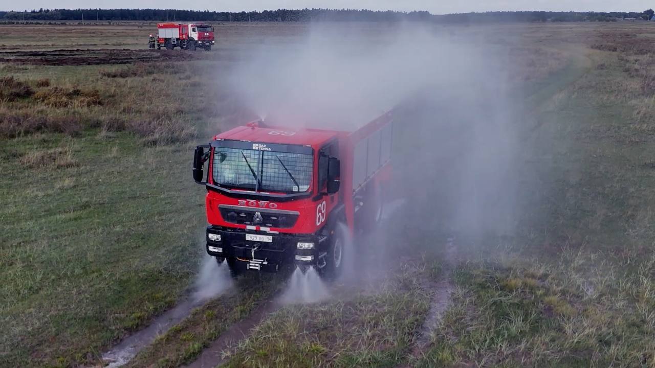 Лесной пожар локализовали в Тарбагатайском нацпарке