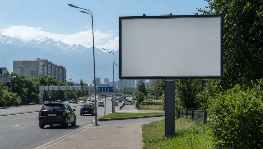 649 участков, выведенных под билборды в Алматы, возвращены государству